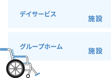 介護や健康維持・増進にも⼒を⼊れています